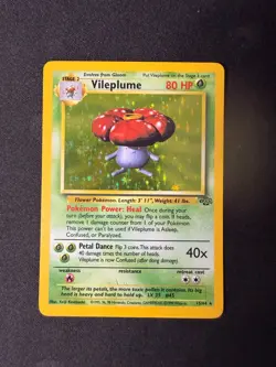 1999 POKEMON Vileplume Jungle 15/64 Holo - Image 1