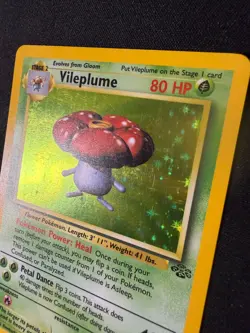 1999 POKEMON Vileplume Jungle 15/64 Holo - Image 2