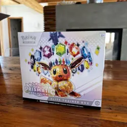 Prismatic Evolutions Elite Trainer Box New Factory Sealed ETB Pokemon TCG - Image 1