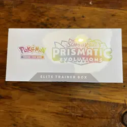 Prismatic Evolutions Elite Trainer Box New Factory Sealed ETB Pokemon TCG - Image 3