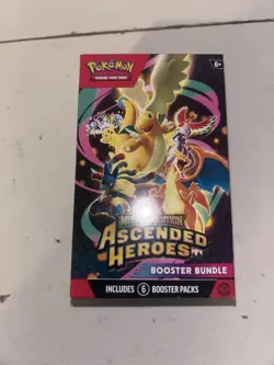 Pokemon TCG Ascended Heroes Booster Bundle [6 packs] New (SEALED) - Image 1