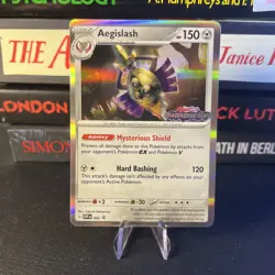 AEGISLASH SVP060 PARADOX RIFT BLACK STAR PROMO POKEMON NM - Image 1