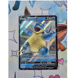 Nintendo Pokemon TCG Blastoise V SWSH101 Sword & Shield Promo Holo 220 HP - Image 1