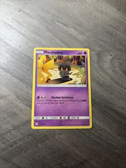 Pokemon TCG Marshadow 103/236 Sun and Moon: Cosmic Eclipse Non Holo Rare NM - Image 1