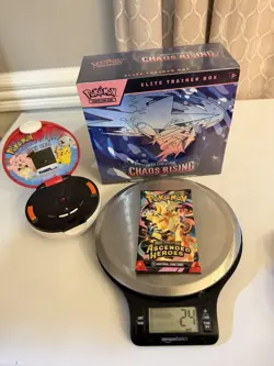 Heavy Ascended Heroes Pack - 24g- Pokemon - & CHAOS RISING EBT & Game GOD PACKU - Image 1