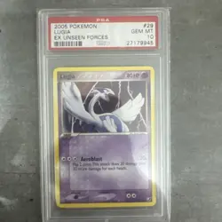 Pokemon EX Unseen Forces Lugia 29/115 2005 Psa 10 - Image 1