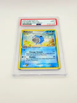 Poliwhirl Rev Holo PSA 9 2004 FireRed LeafGreen Pokemon EX Era Englisch - Image 2