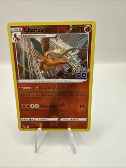 Charizard 010/078 Pokemon GO Reverse Holo - Image 1