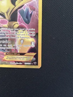 Alakazam EX 125/124 XY Fates Collide 2016 Secret Holo Rare Pokemon TCG - Image 4