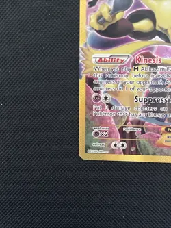 Alakazam EX 125/124 XY Fates Collide 2016 Secret Holo Rare Pokemon TCG - Image 5