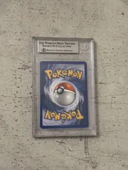 2003-06 POKEMON PROMOS NINTENDO BLACK STAR MOLTRES EX #31 TIN ERROR LABEL BGS 8 - Image 2