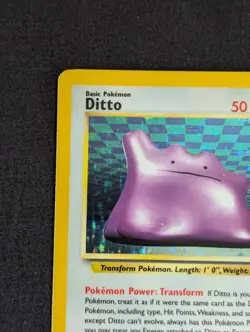 [EX] Carte Pokemon Ditto Metamorph Fossil 3/62 Holo WOTC 1999 English - Image 4