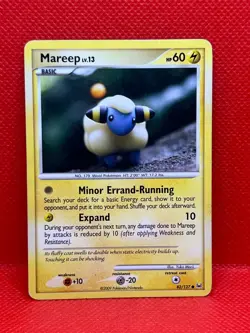 Pokemon Tcg Mareep 82/127 Platinum Non Holo - Image 1