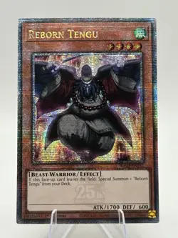 Reborn Tengu 1st Edition Quarter Century Secret Rare NM RA03-EN251 Yu-Gi-Oh - Image 1