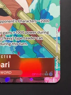 Hibari Alternate Art OP11-010 A Fist of Divine Speed Foil One Piece TCG - Image 5
