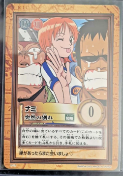 2000 BANDAI One Piece Hyper Battle NAMI SCARCE C116 VINTAGE EARLY CARD - Image 1