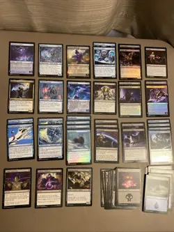 Black Blue Standard Legal MTG Custom 60 Card Deck Magic The Gathering - Image 1