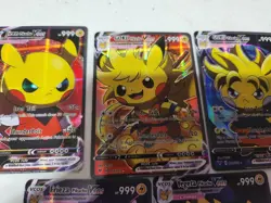 5 Pokemon Pikachu Cosplay Cards Mint Dragonball Z - Image 2
