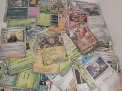 Pokemon: Bulk Lot 100 Cards - English Only, Rares, 25 Reverse Holos, 2 EX/V!! - Image 2