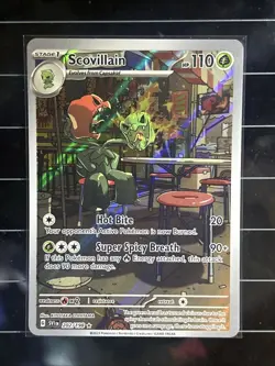 Pokemon TCG Scovillain Scarlet & Violet Card 202/198 NM Condition - Image 1