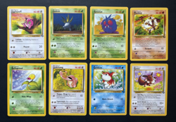 Pokemon TCG Jungle Set - lot of 8 Cards Common Uncommon LOT #18 Vintage WOTC LP - Image 1