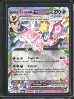 Espeon ex 034/131 Holo Double Rare Prismatic Evolutions Pokemon NM/M - Image 1