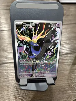Pokemon TCG Xerneas Illustration Rare Full Art Holo HP130 091/086 Chaos Rising - Image 2