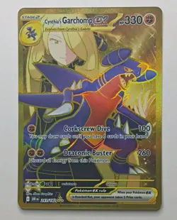 Cynthia's Garchomp ex 241/182 Hyper Rare Holo Full Art - Image 1