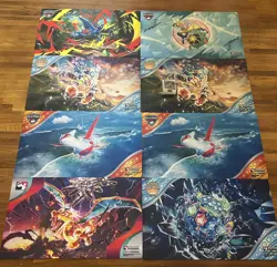 8 Play Pokemon Regional Playmats + 2019 World Championship sleeves - Image 1
