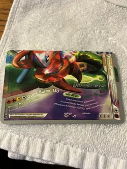 Pokemon Rayquaza & Deoxys LEGEND World Championships 2011 Lot top and bottom - Image 2