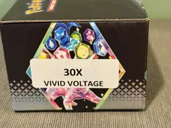 LOT OF 30 SEALED Pokemon Sword & Shield Vivid Voltage Booster Packs - Image 3