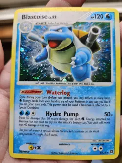 Pokemon TCG Blastoise Secret Wonders Holo Bleed Rare - Image 5