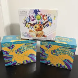 Pokemon Pokemon TCG ETB Lot (2) Ascended Heroes ETBS (1) Prismatic Evolution ETB - Image 1