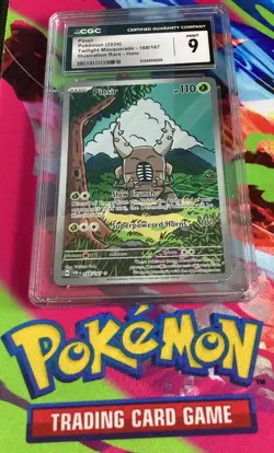 Pokemon Pinsir 168/167 IR Twilight Masquerade - Graded CGC 9 - Image 1