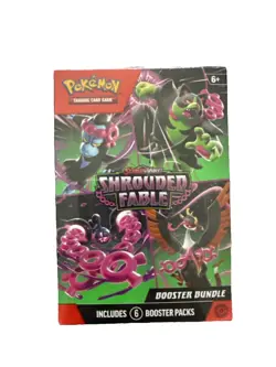 Shrouded Fable Scarlet & Violet 6 Pack Booster Bundle Pokemon Cards - Image 1