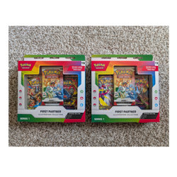 Pokemon TCG First Partner Illustration Collection Series 1 Boxes. Lot of 2. - Image 1