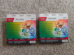 Pokemon TCG First Partner Illustration Collection Series 1 Boxes. Lot of 2. - Image 2