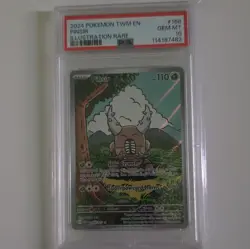 Pokemon Pinsir 168/167 sv06: Twilight Masquerade Holo Illustration Rare PSA 10 - Image 1