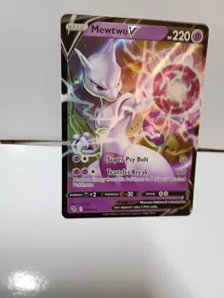 Mewtwo V 030/078 Pokemon GO NM Holo Ultra Rare NM NO DMG From pack to sleeve - Image 1