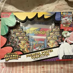 Pokemon TCG Mega Evolution—Ascended Heroes Mega Gardevoir ex Poster Box + Promo - Image 2
