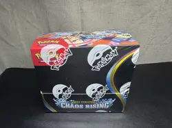 Pokemon Chaos Rising Booster Box New Sealed - Image 1