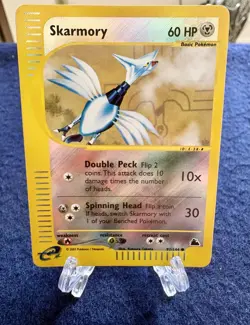 2003 POKEMON SKYRIDGE #97 SKARMORY-REVERSE FOIL NM/M - Image 1