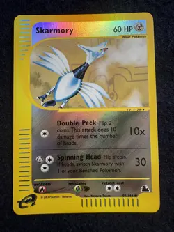 2003 POKEMON SKYRIDGE #97 SKARMORY-REVERSE FOIL NM/M - Image 2