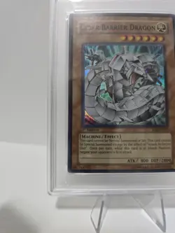 Yu-Gi-Oh! Cyber Barrier Dragon SOI-EN006 Super Rare 1st Edition PSA 9 - Image 5