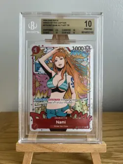 Nami Treasure Rare ST01-007 OP-06 One Piece Wings of the Captain BGS 10 - Image 1