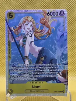 One Piece TCG - Nami ENGLISH EB03-053 HEROINES SR - Image 1