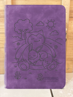Pokemon Laser Engraved SnorLax Trading Card Binder (Made to order) - Image 3
