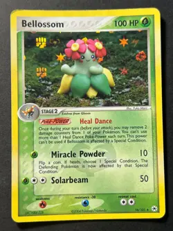 Bellossom 16/101 Reverse Holo Pokemon Card Ex Hidden Legends LP - Image 1