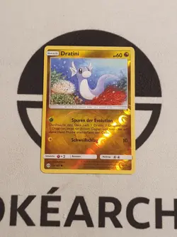 Dratini 94/149 Sonne & Mond Set Reverse Holo Pokemon Karte Pokemon Deutsch TCG - Image 2