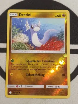 Dratini 94/149 Sonne & Mond Set Reverse Holo Pokemon Karte Pokemon Deutsch TCG - Image 3